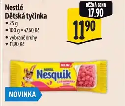 Albert Nestlé Dětská tyčinka nabídka