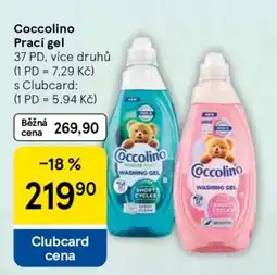 Tesco Coccolino prací gel nabídka