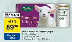 Tesco Tento Premium Toaletní papír nabídka