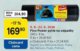 Tesco Fino Power pytle na odpadky nabídka