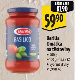 Albert Barilla Omáčka na těstoviny nabídka