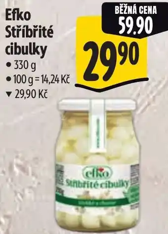 Albert Efko Stříbřité cibulky nabídka
