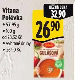 Albert Vitana Polévka nabídka