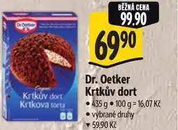 Albert Dr. Oetker Krtkův dort nabídka