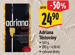 Albert Adriana Těstoviny nabídka