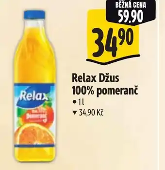 Albert Relax Džus 100% pomeranč nabídka