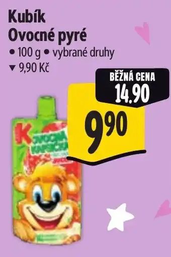Albert Kubík Ovocné pyré nabídka