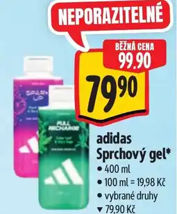 Albert Adidas Sprchový gel nabídka