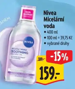 Albert Nivea Micelární voda nabídka
