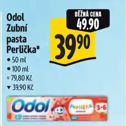 Albert Odol Zubní pasta Perlička nabídka