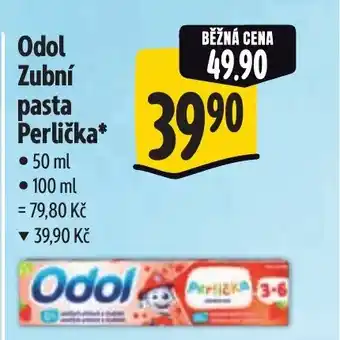 Albert Odol Zubní pasta Perlička nabídka