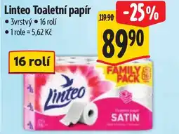 Albert Linteo Toaletní papír nabídka