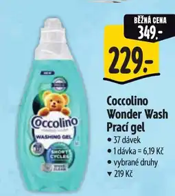 Albert Coccolino Wonder Wash Prací gel nabídka