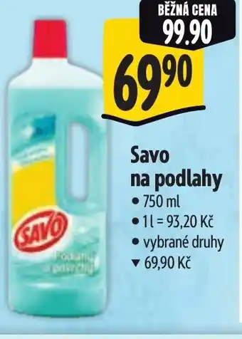 Albert Savo na podlahy nabídka