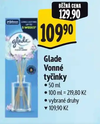 Albert Glade Vonné tyčinky nabídka