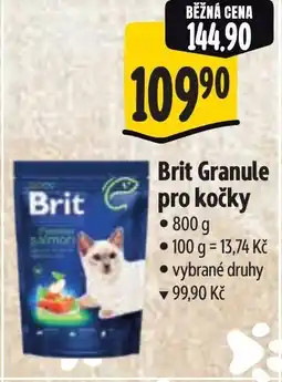Albert Brit Granule pro kočky nabídka