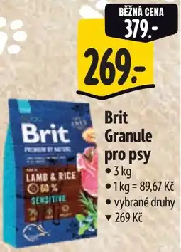 Albert Brit Granule pro psy nabídka