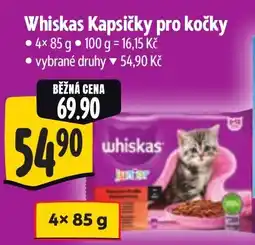 Albert Whiskas Kapsičky pro kočky nabídka