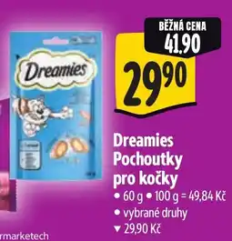 Albert Dreamies Pochoutky pro kočky nabídka
