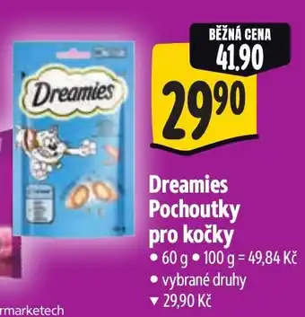 Albert Dreamies Pochoutky pro kočky nabídka