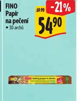 Albert FINO Papír na pečení nabídka