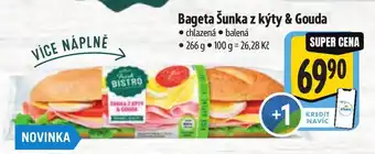 Albert Bageta Šunka z kýty & Gouda nabídka