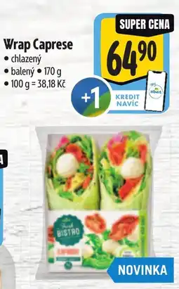 Albert Wrap Caprese nabídka