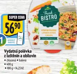 Albert Vydatná polévka z luštěnin a obilovin nabídka