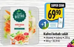 Albert Kuřecí kebab salát nabídka