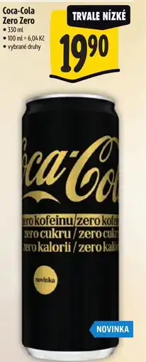 Albert Coca-Cola Zero Zero nabídka