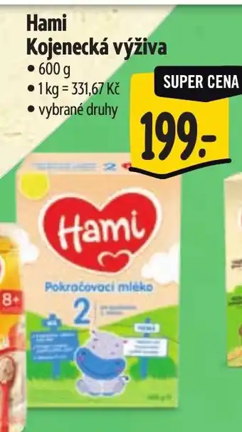 Albert Hami Kojenecká výživa nabídka