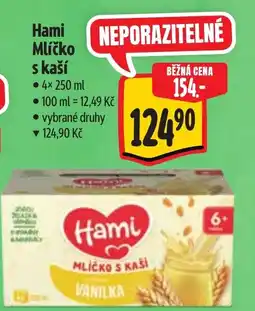 Albert Hami Mlíčko s kaší nabídka