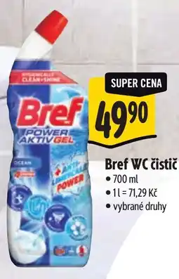 Albert Bref WC čistič nabídka
