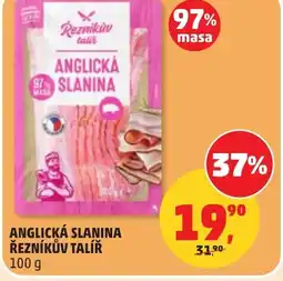 Penny Market Anglická slanina řezníkův talíř nabídka