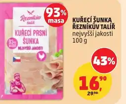 Penny Market Kuřecí šunka řezníkův talíř nabídka