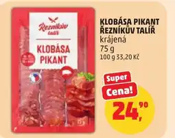 Penny Market Klobása pikant řezníkův talíř nabídka