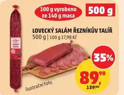 Penny Market Lovecký salám řezníkův talíř nabídka