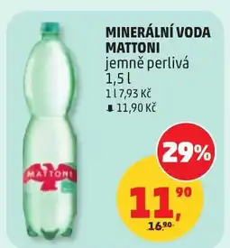 Penny Market Minerální voda mattoni nabídka