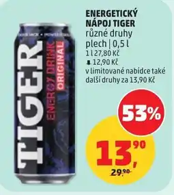 Penny Market Energetický nápoj tiger nabídka