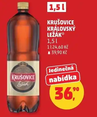 Penny Market Krušovice královský ležák nabídka