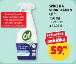 Penny Market Sprej na vodní kámen cif nabídka