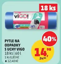 Penny Market Pytle na odpadky s uchy vigo nabídka
