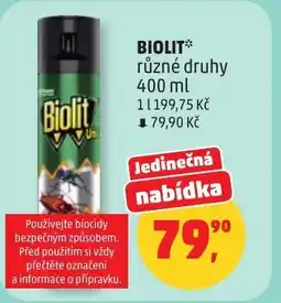 Penny Market Biolit nabídka