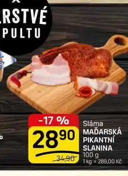 Flop MAĎARSKÁ PIKANTNÍ SLANINA nabídka