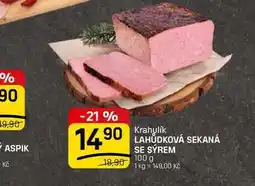 Flop LAHŮDKOVÁ SEKANÁ SE SÝREM nabídka