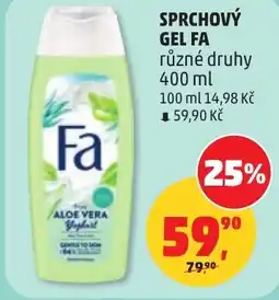 Penny Market Sprchový gel fa nabídka