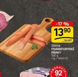 Flop FRANKFURTSKÉ PÁRKY nabídka