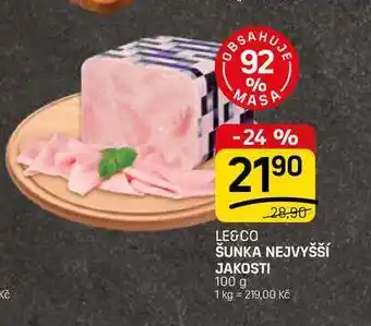 Flop ŠUNKA NEJVYŠŠÍ JAKOSTI nabídka