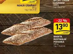 Flop BAGETA RUSTIKÁLNÍ POHANKA nabídka