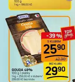 Flop GOUDA 48% 100 g | plátky nabídka